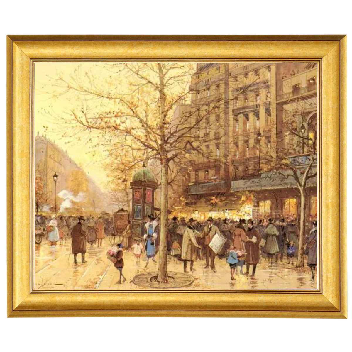 A Paris Street Scene