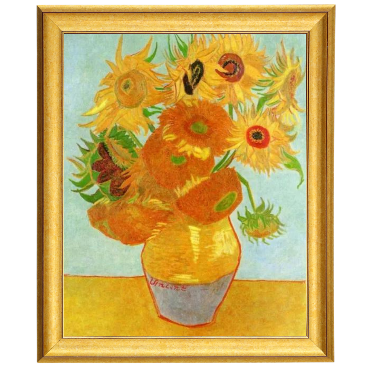 Still Life: Vase with Twelve Sunflowers