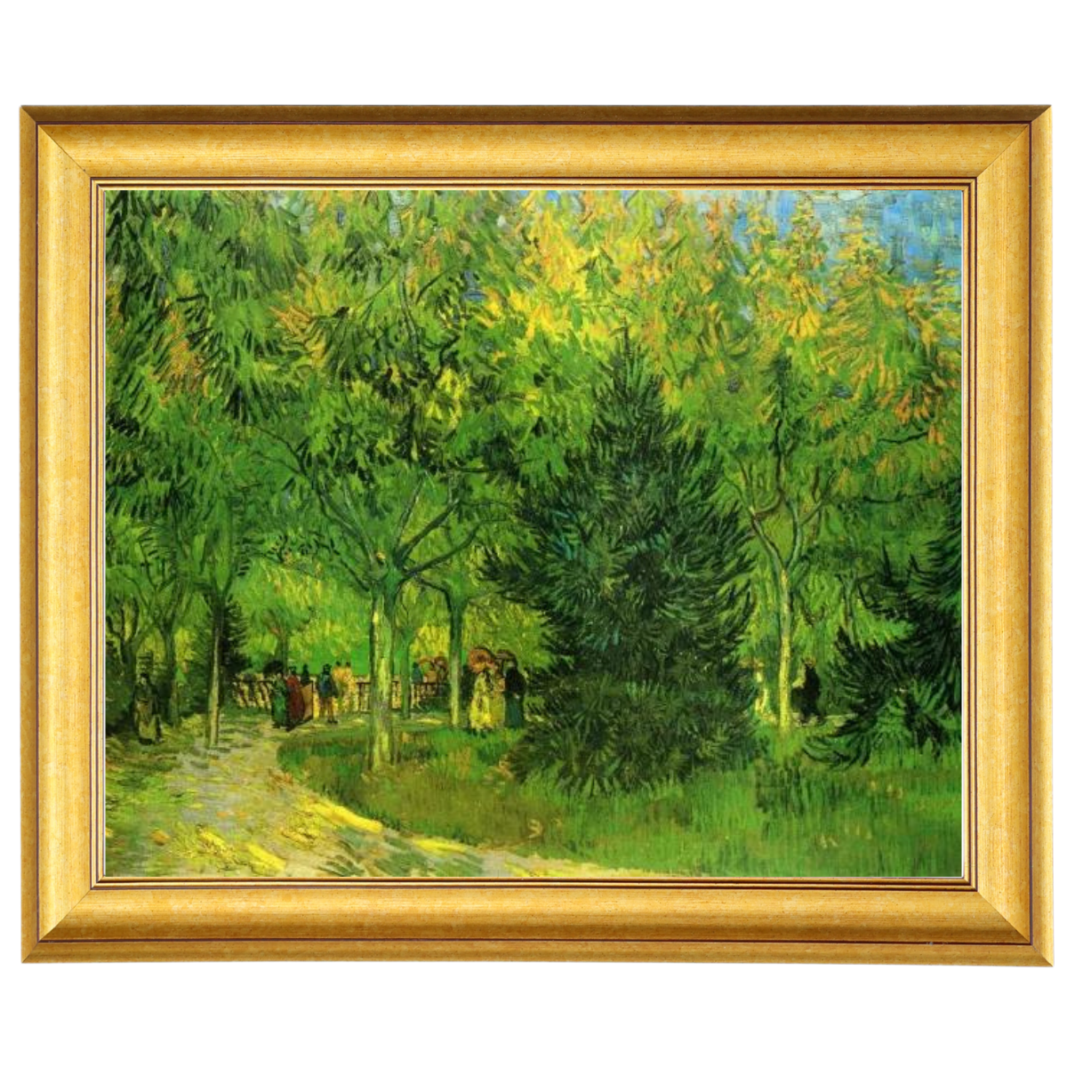 A Lane in the Public Garden at Arles