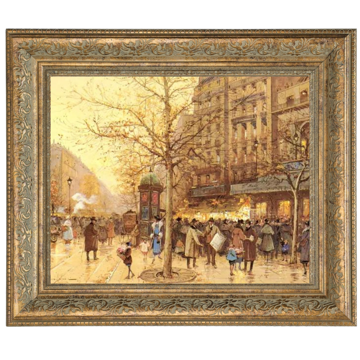 A Paris Street Scene