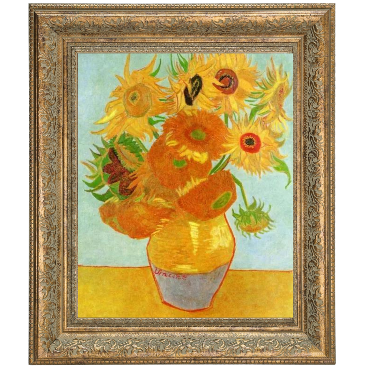 Still Life: Vase with Twelve Sunflowers