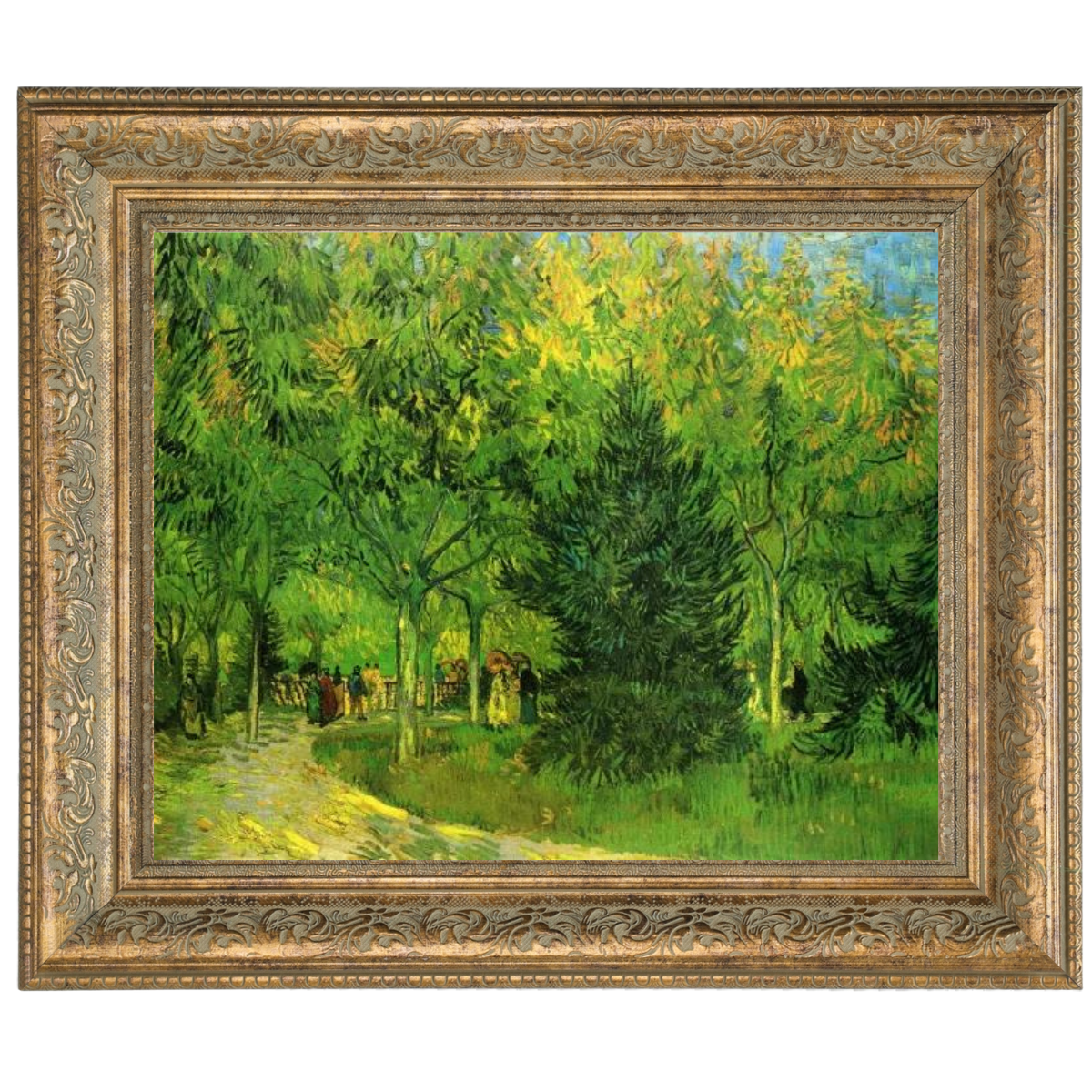 A Lane in the Public Garden at Arles