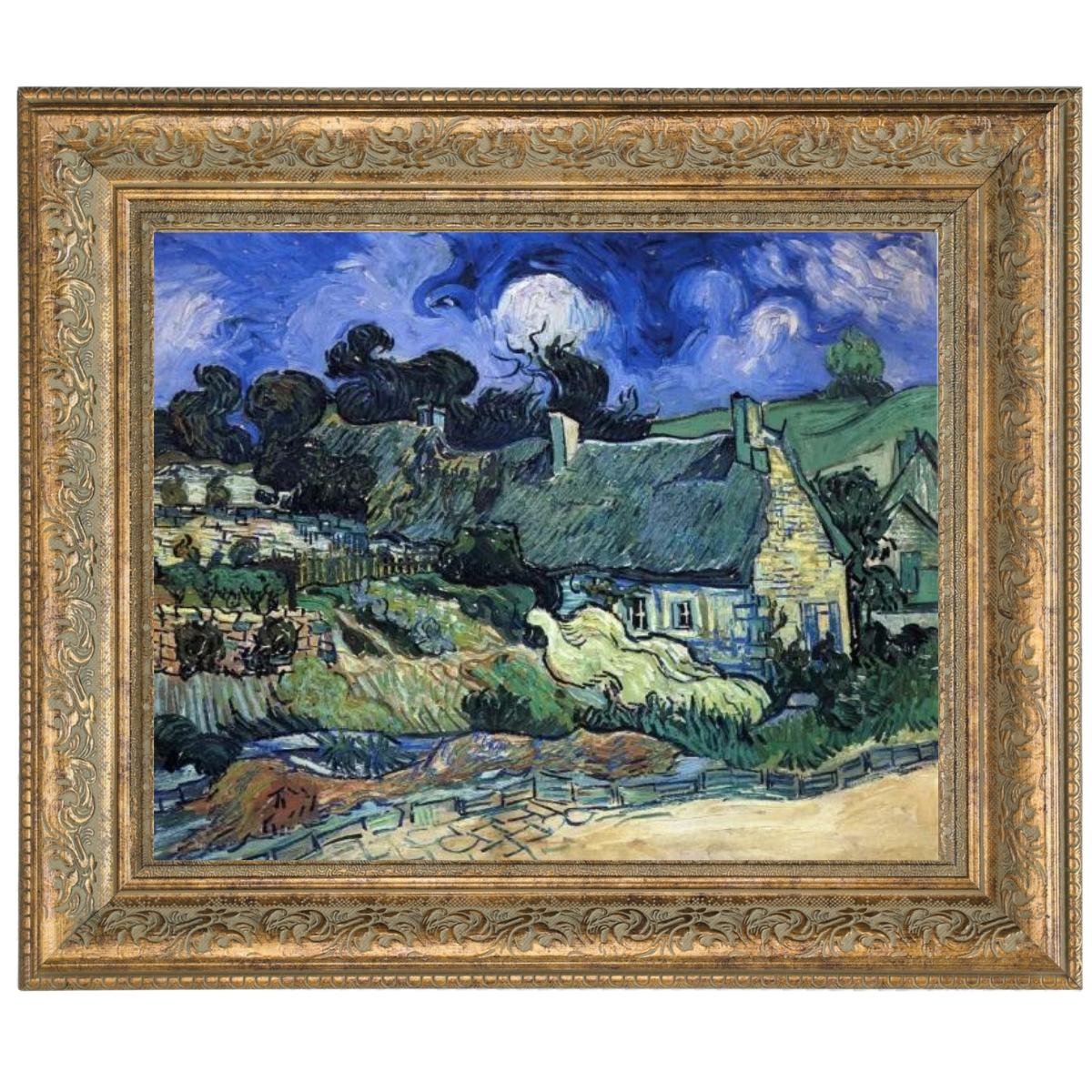 Houses with Thatched Roofs, Cordeville