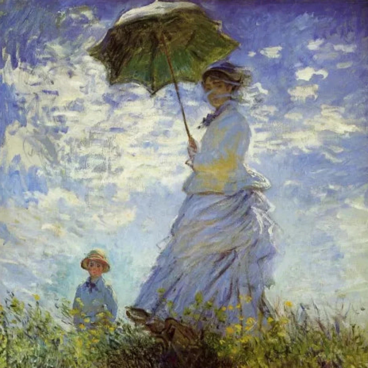 The Walk, Woman with a Parasol