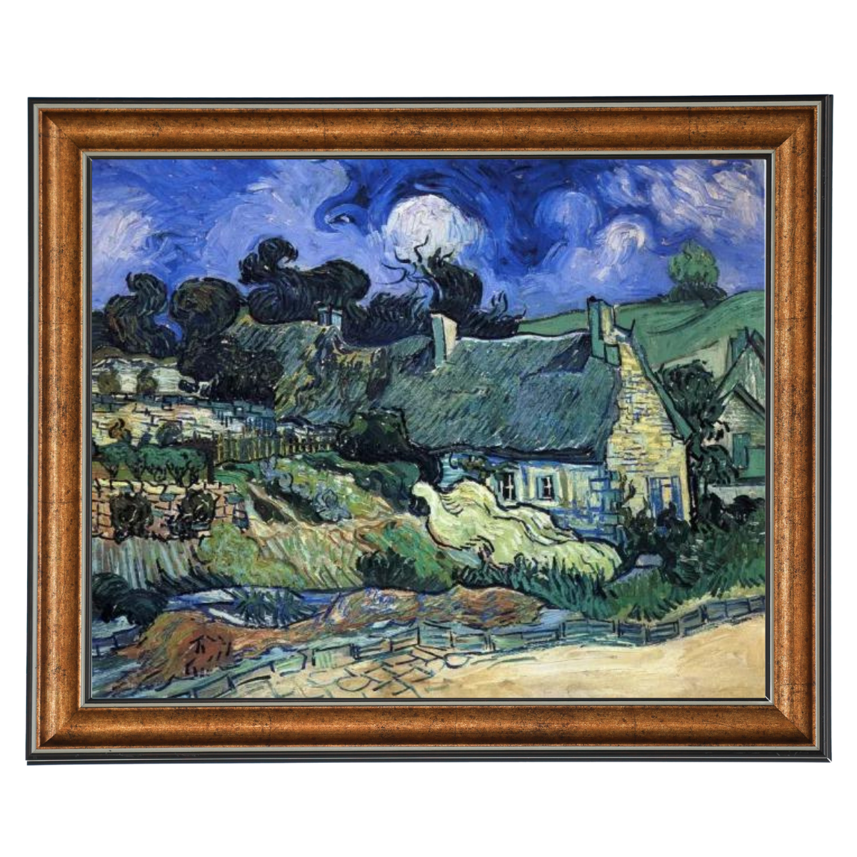 Houses with Thatched Roofs, Cordeville