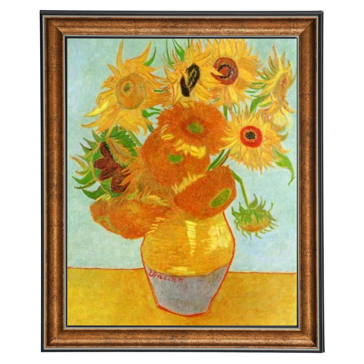 Still Life: Vase with Twelve Sunflowers