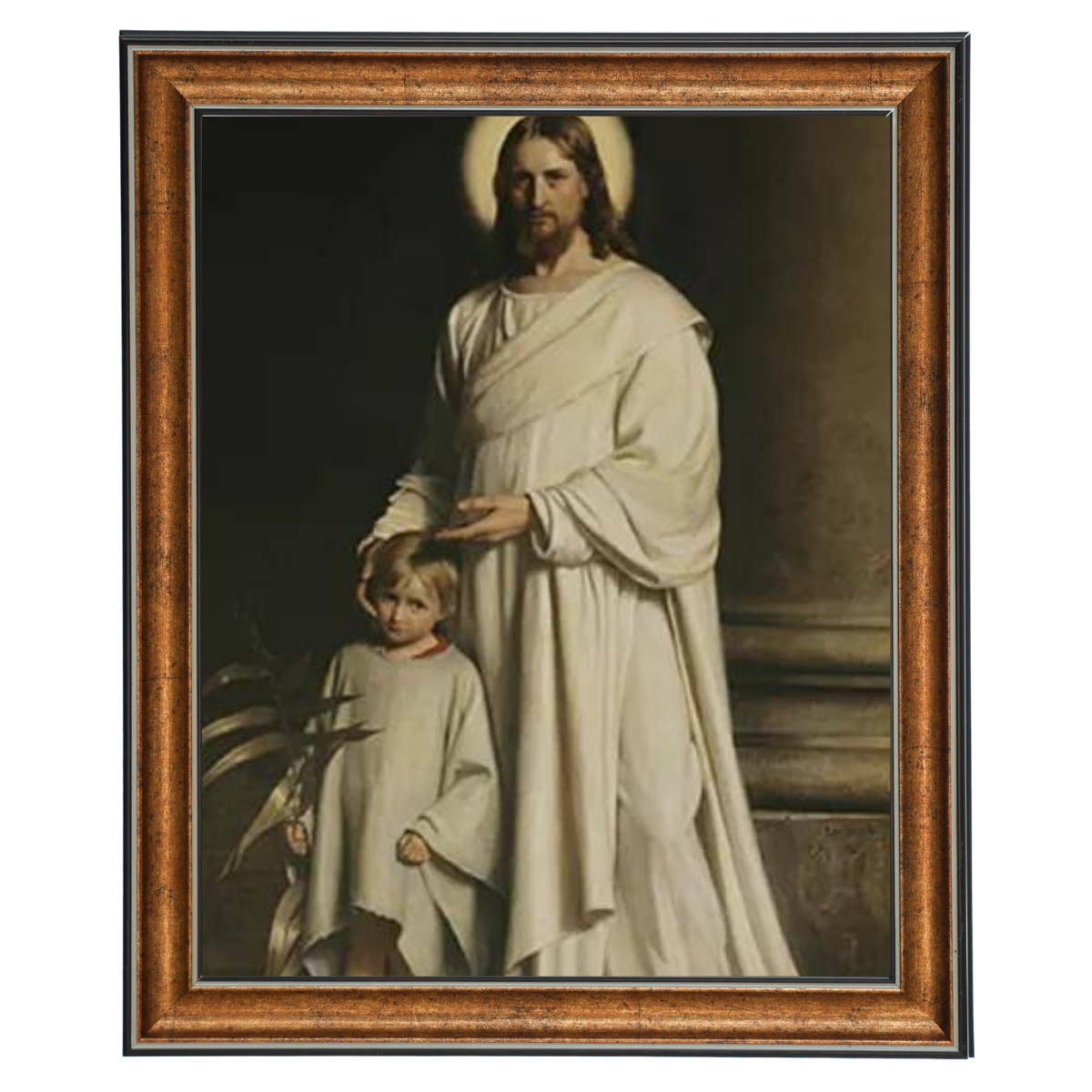 Christ and a Boy