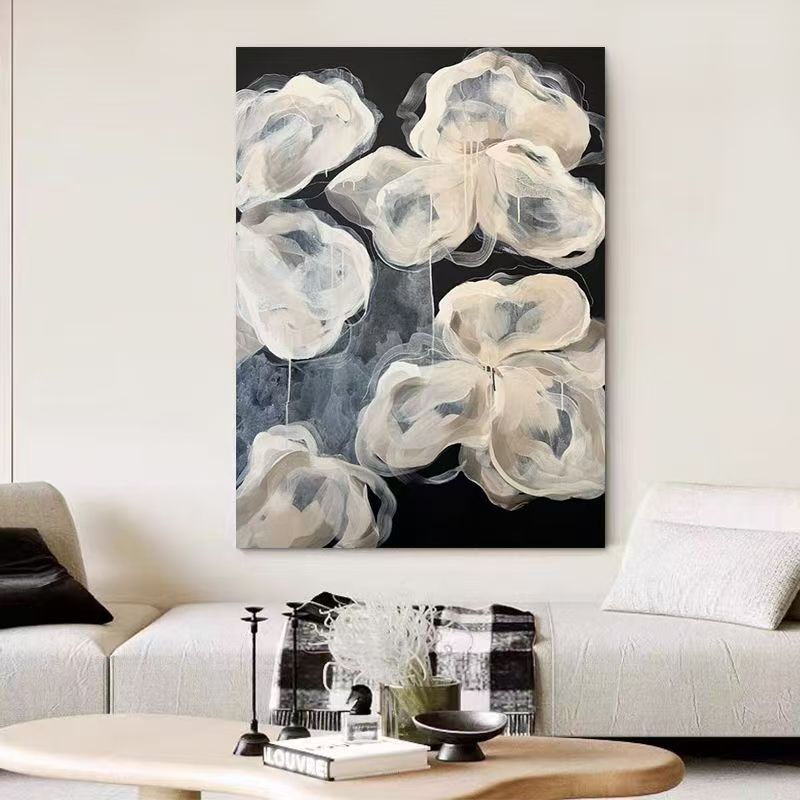 Wabi-Sabi Abstract Floral Art #AR001