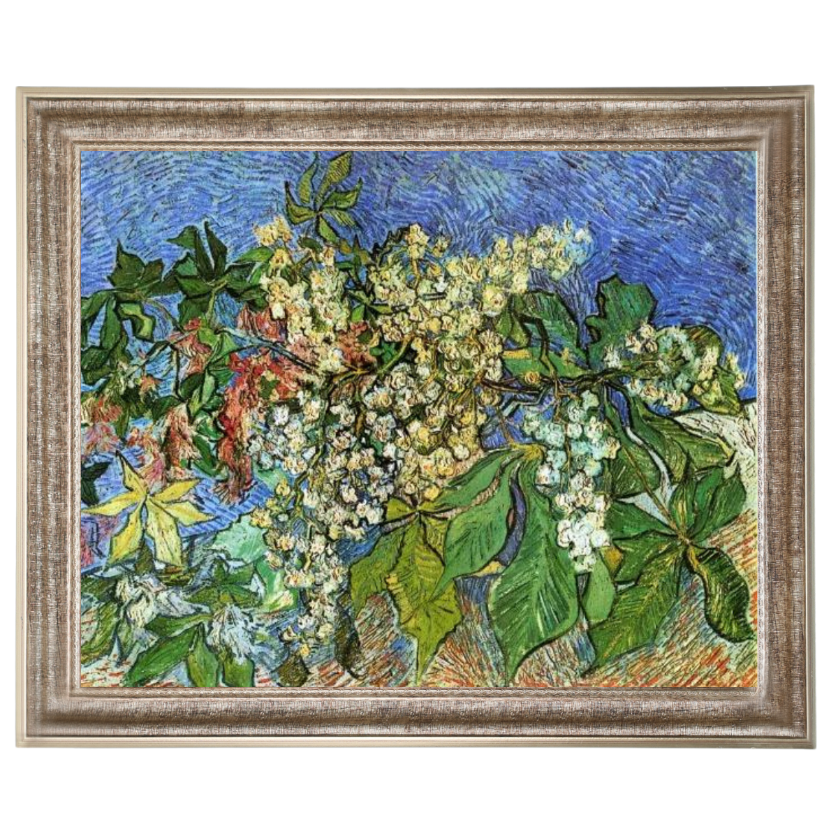 Blossoming Chestnut Branches