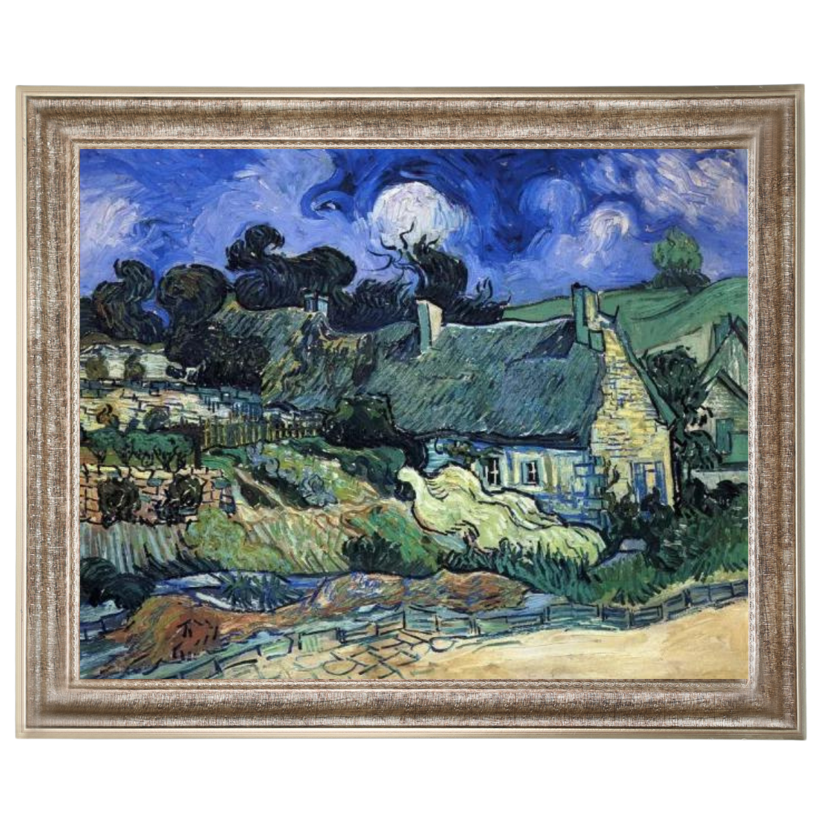 Houses with Thatched Roofs, Cordeville