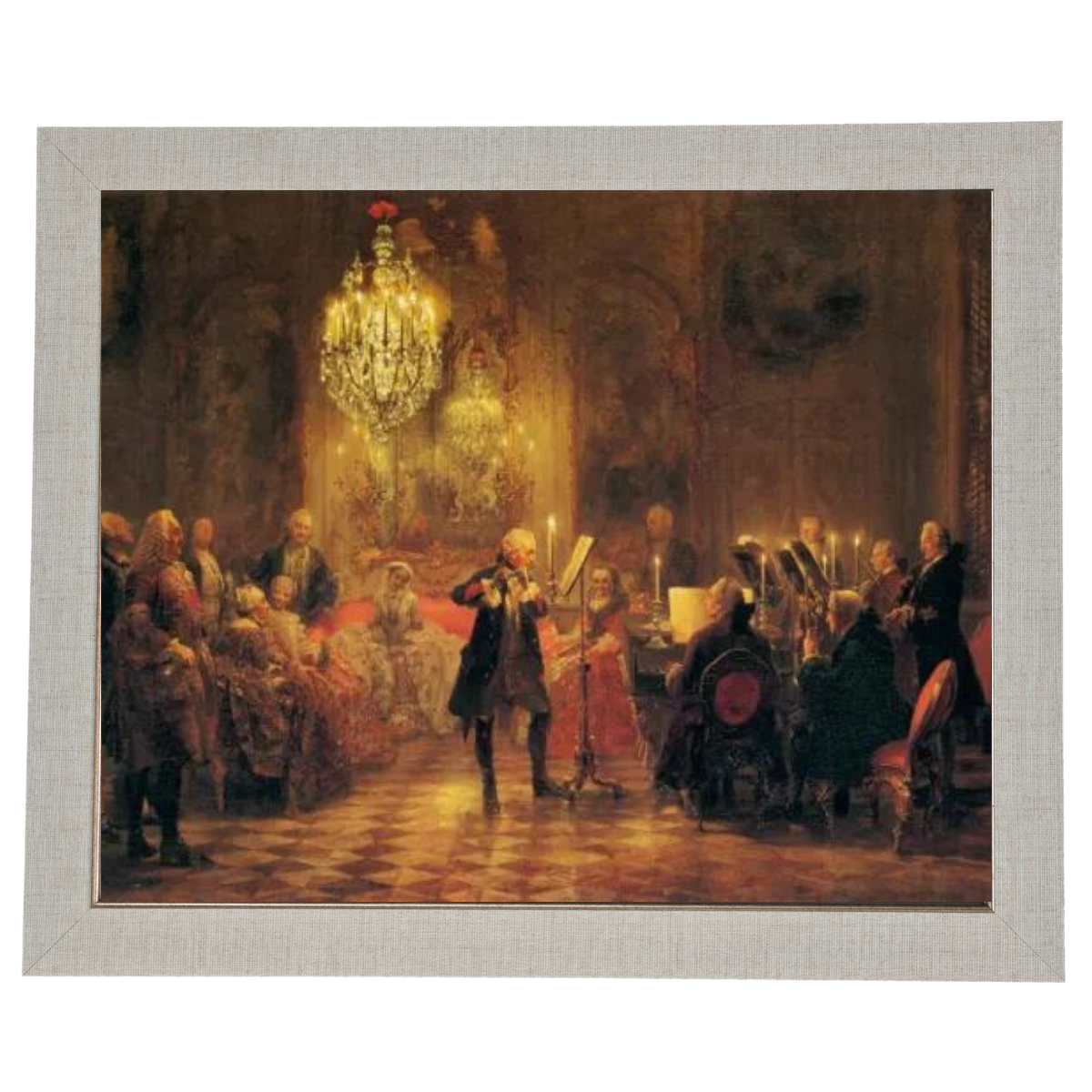 A Flute Concert of Frederick the Great at Sanssouci