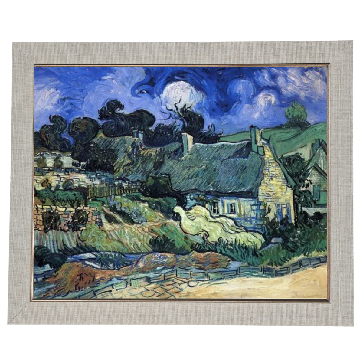 Houses with Thatched Roofs, Cordeville