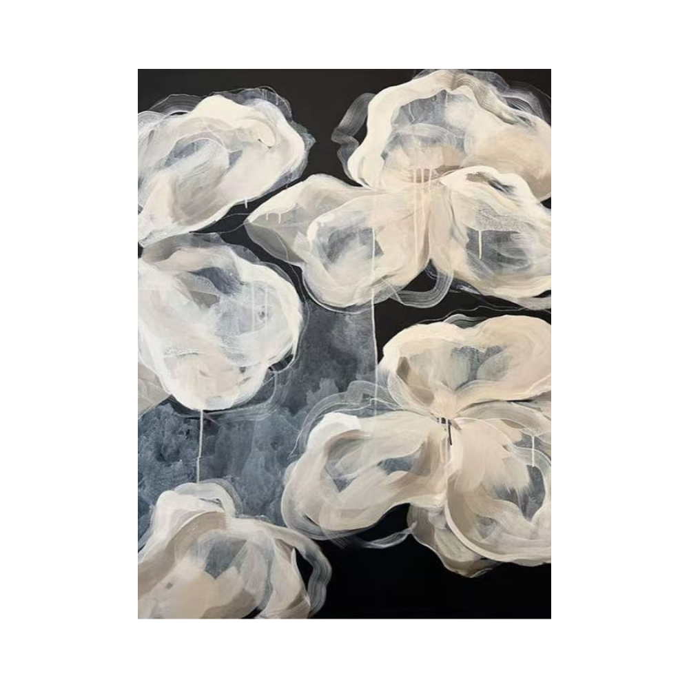 Wabi-Sabi Abstract Floral Art #AR001