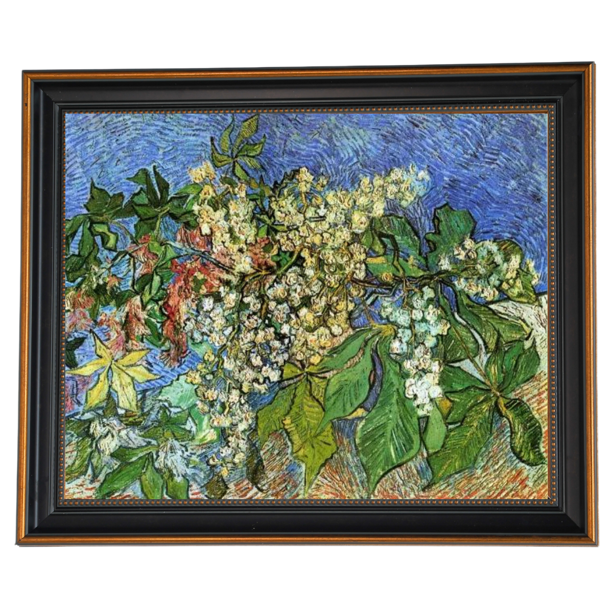 Blossoming Chestnut Branches
