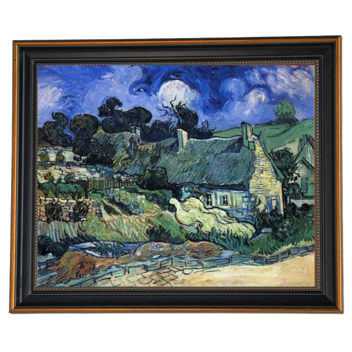 Houses with Thatched Roofs, Cordeville