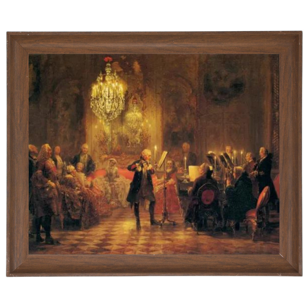 A Flute Concert of Frederick the Great at Sanssouci