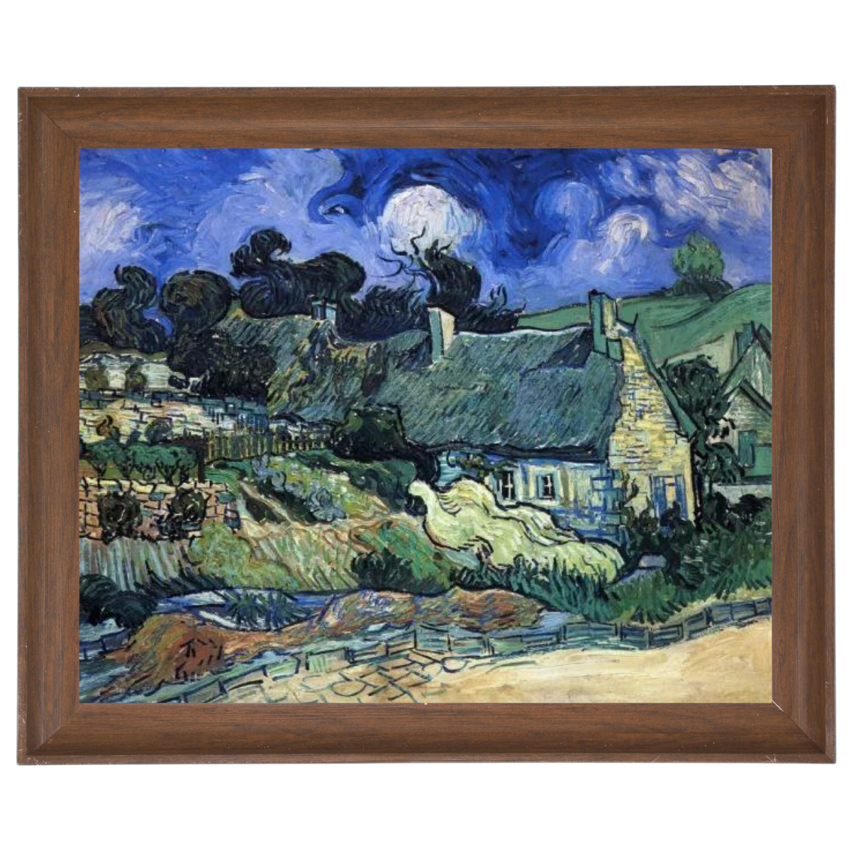 Houses with Thatched Roofs, Cordeville