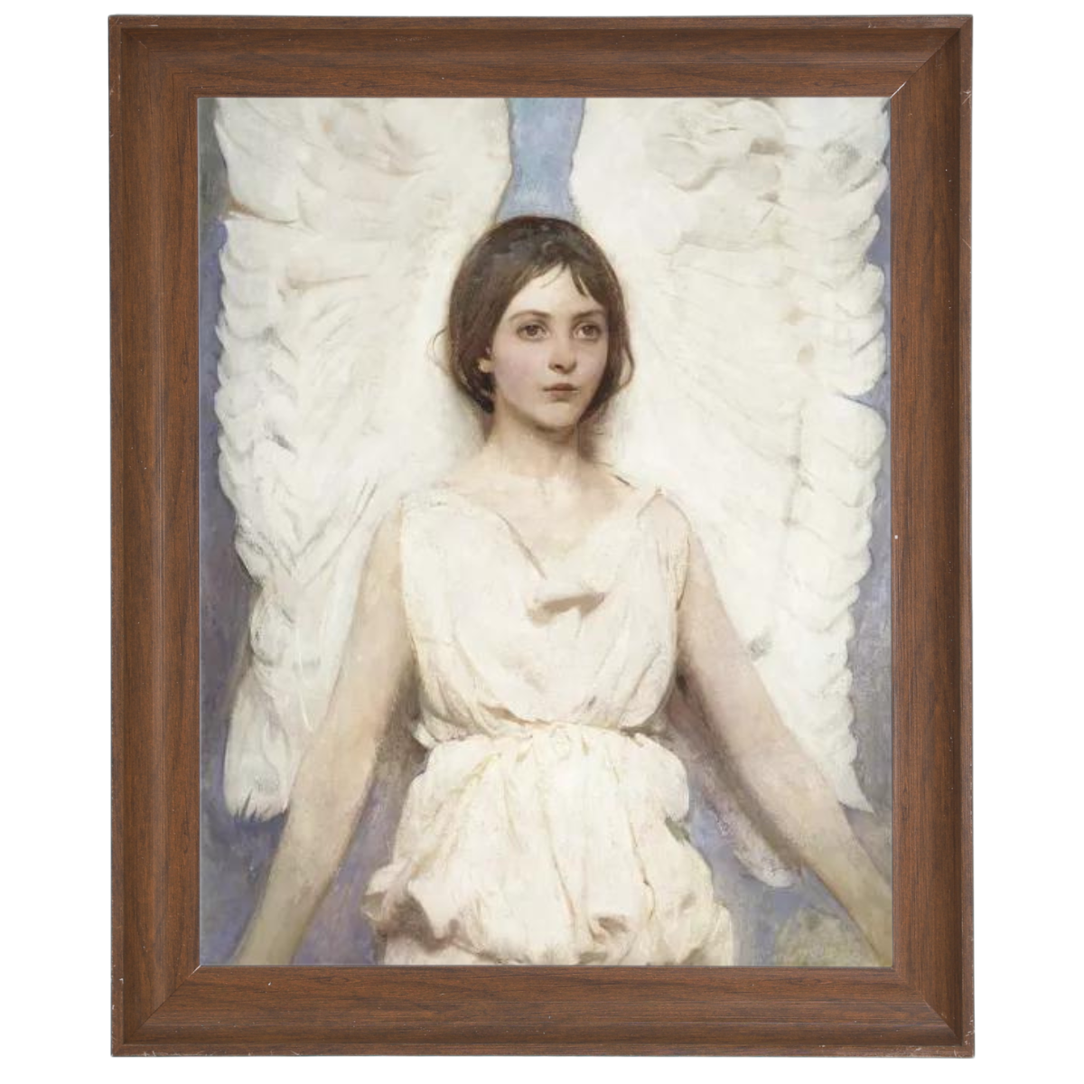 Angel - Vintage Wall Art Prints Artfully For Living Room