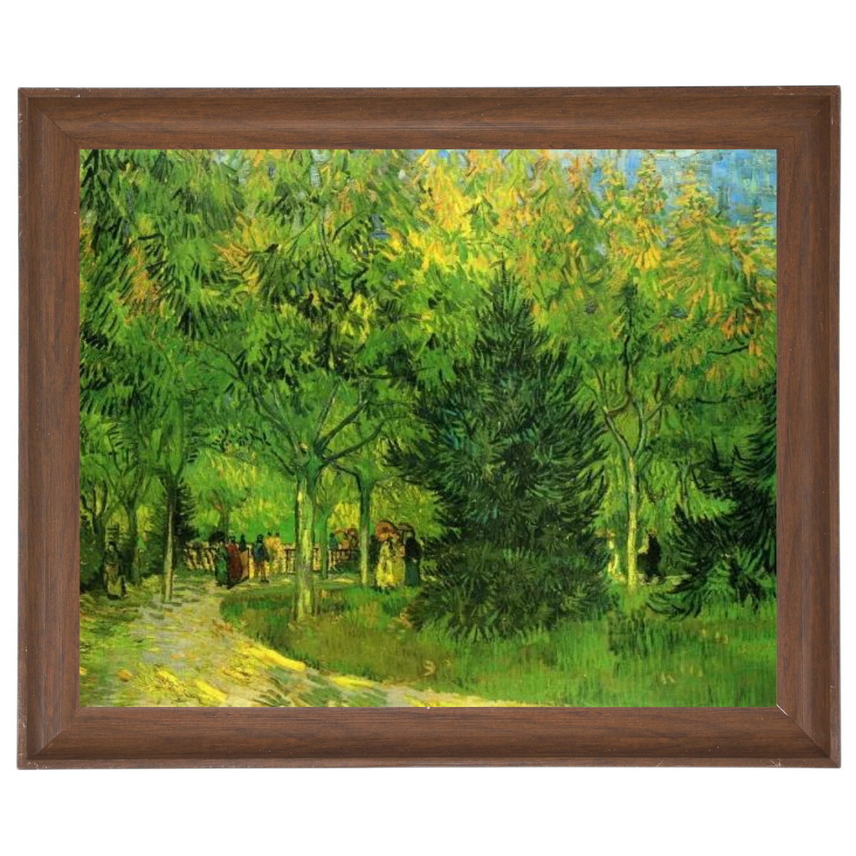 A Lane in the Public Garden at Arles