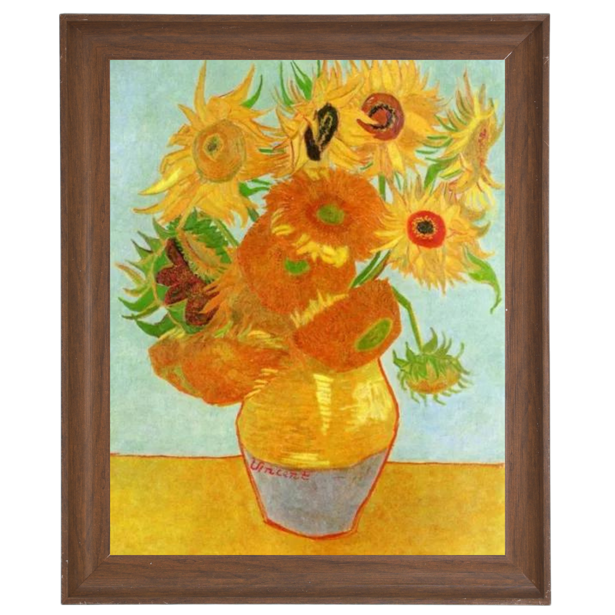 Still Life: Vase with Twelve Sunflowers