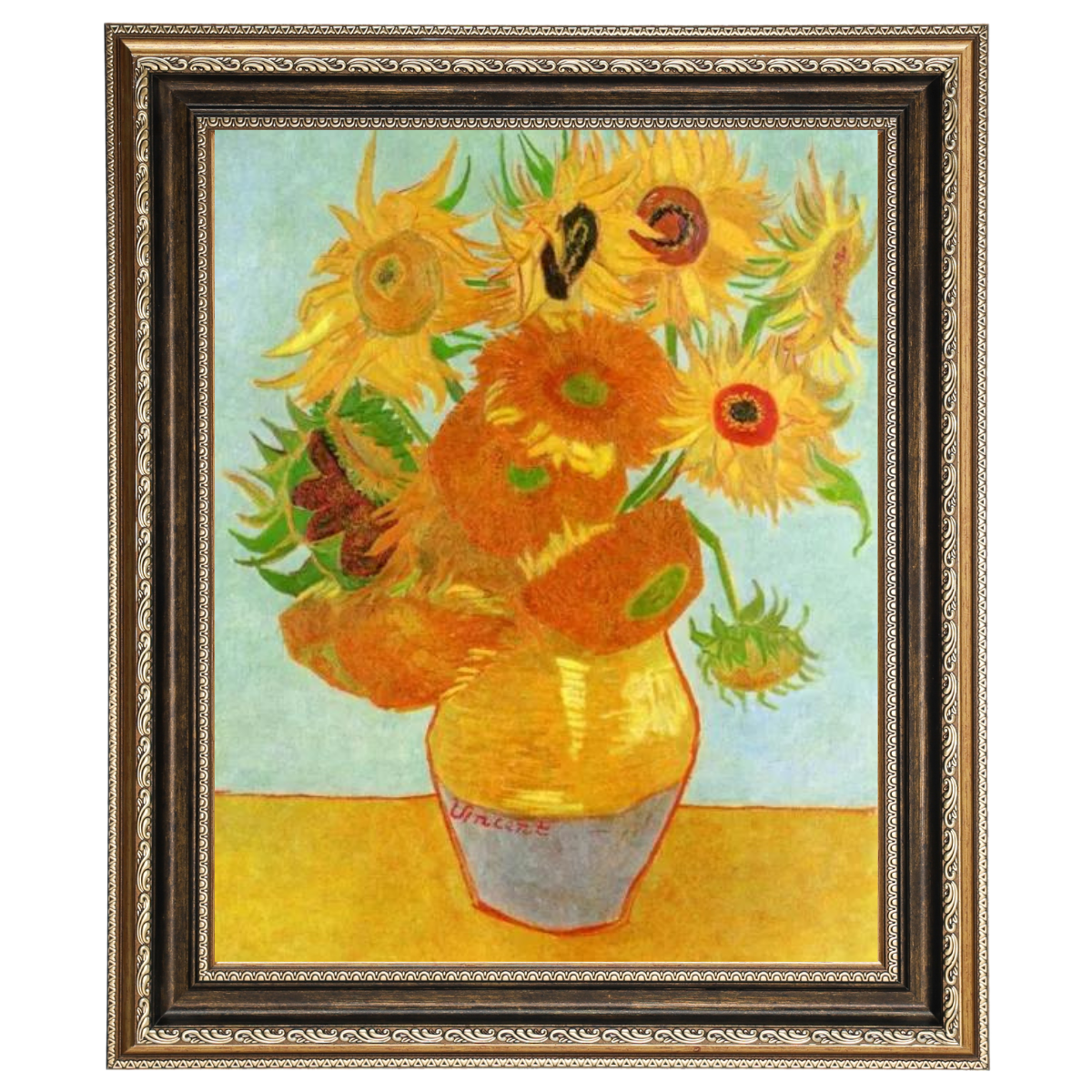 Still Life: Vase with Twelve Sunflowers