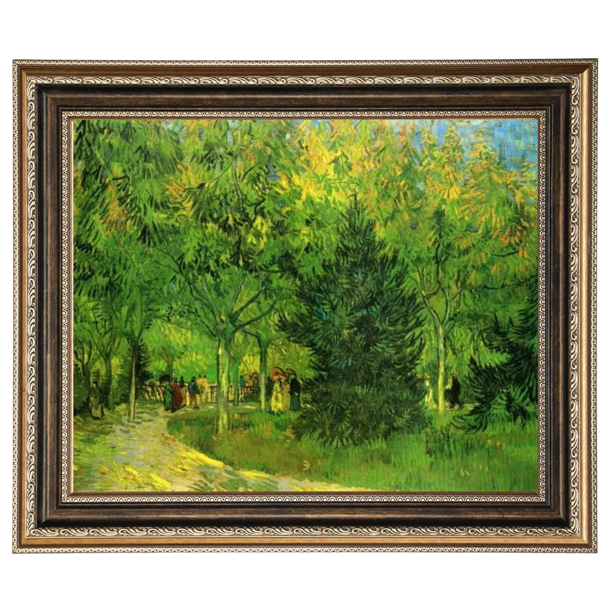 A Lane in the Public Garden at Arles