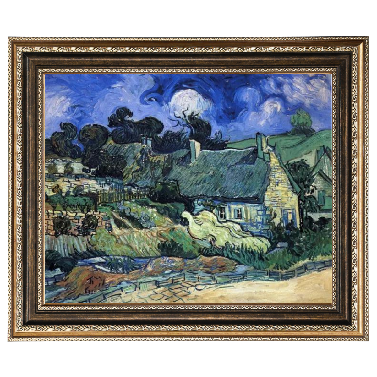 Houses with Thatched Roofs, Cordeville