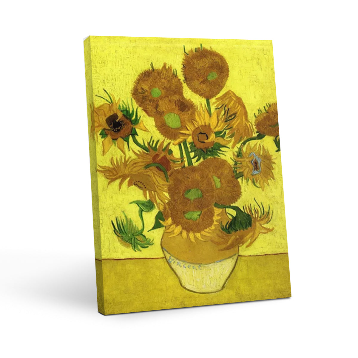 Still Life with Sun Flowers- Metal Art Wall Prints Decor For Living Room