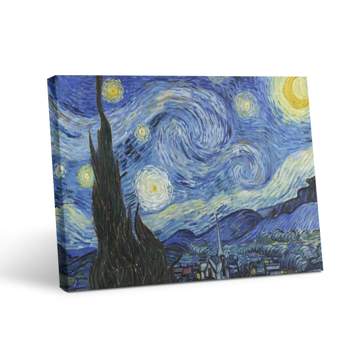 The Starry Night - Post Impressionism Wall Art Prints Decor For Dining Room