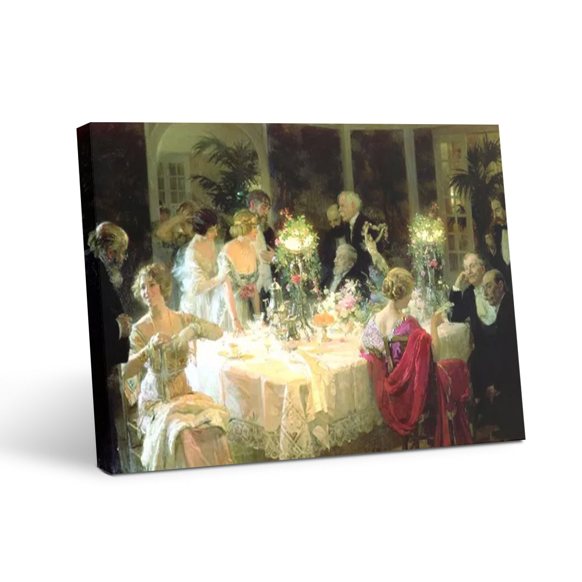 The End of Dinner - Vintage Wall Art Prints Decor For Dining Room