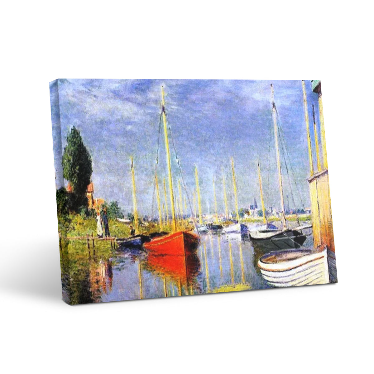 Yachts at Argenteuil - Vintage Wall Art Prints Decor For Living Room