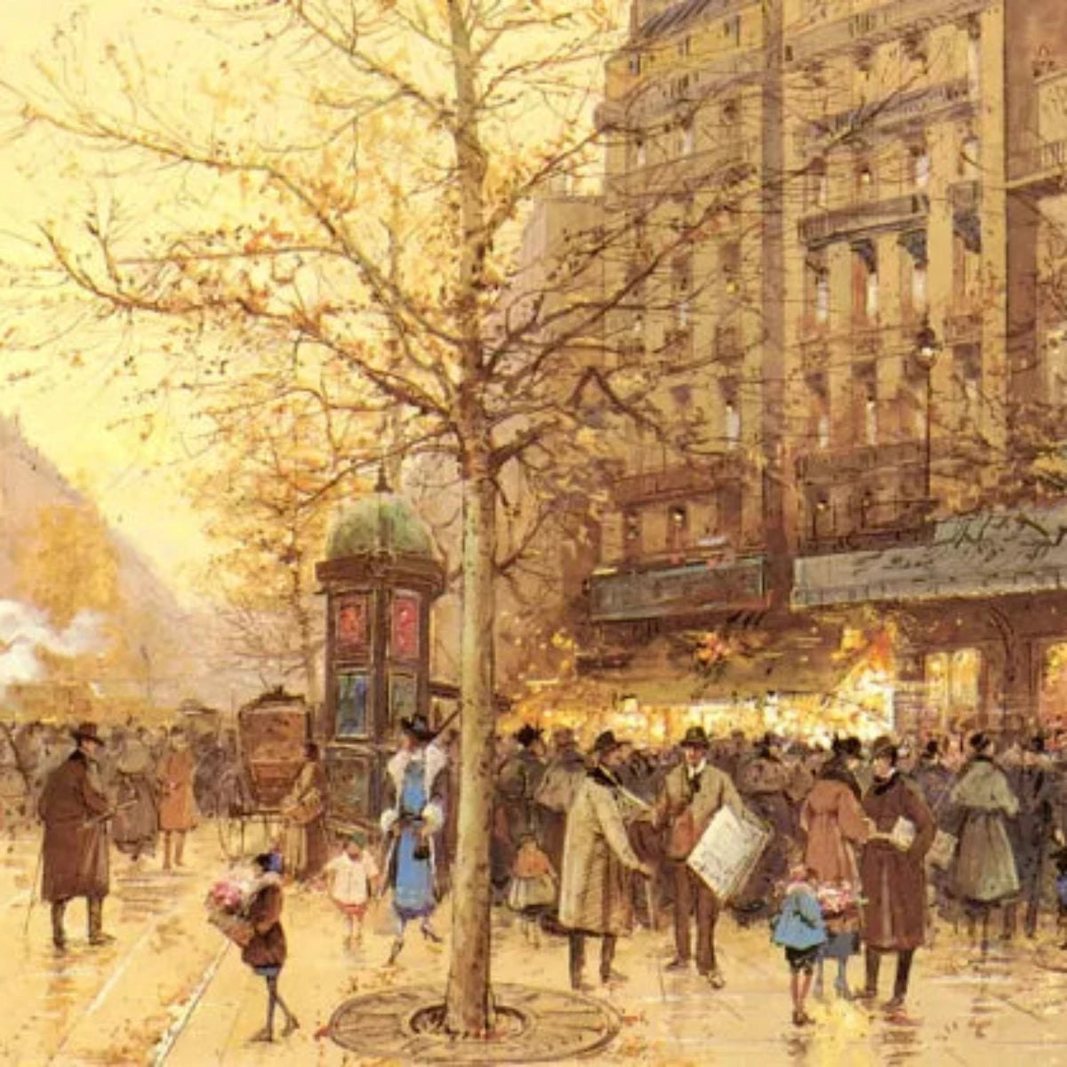 A Paris Street Scene