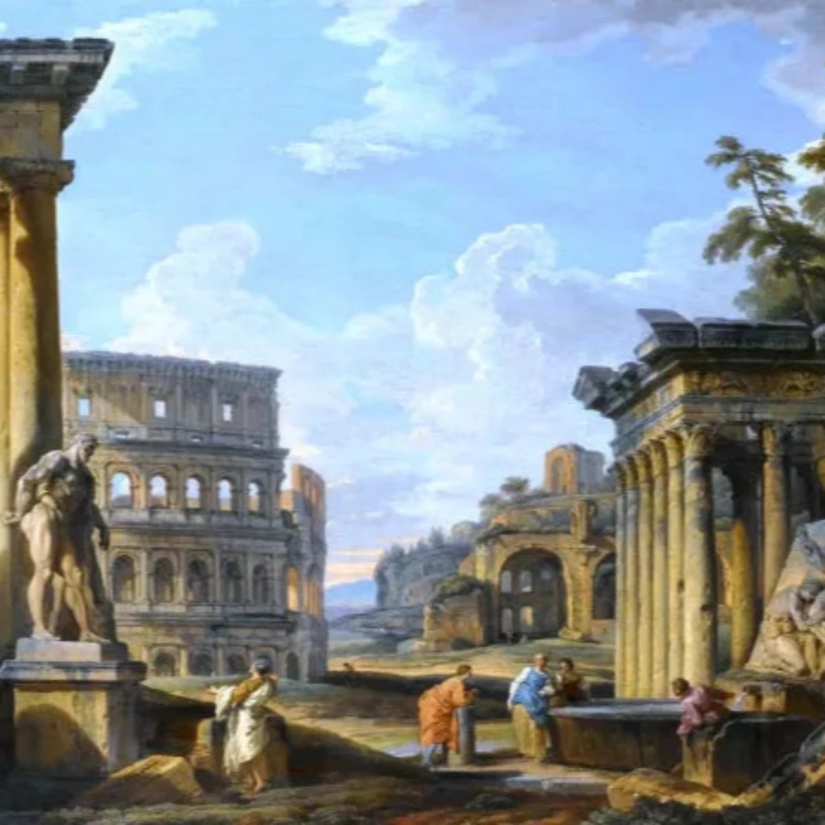 Capriccio of Classical Ruins