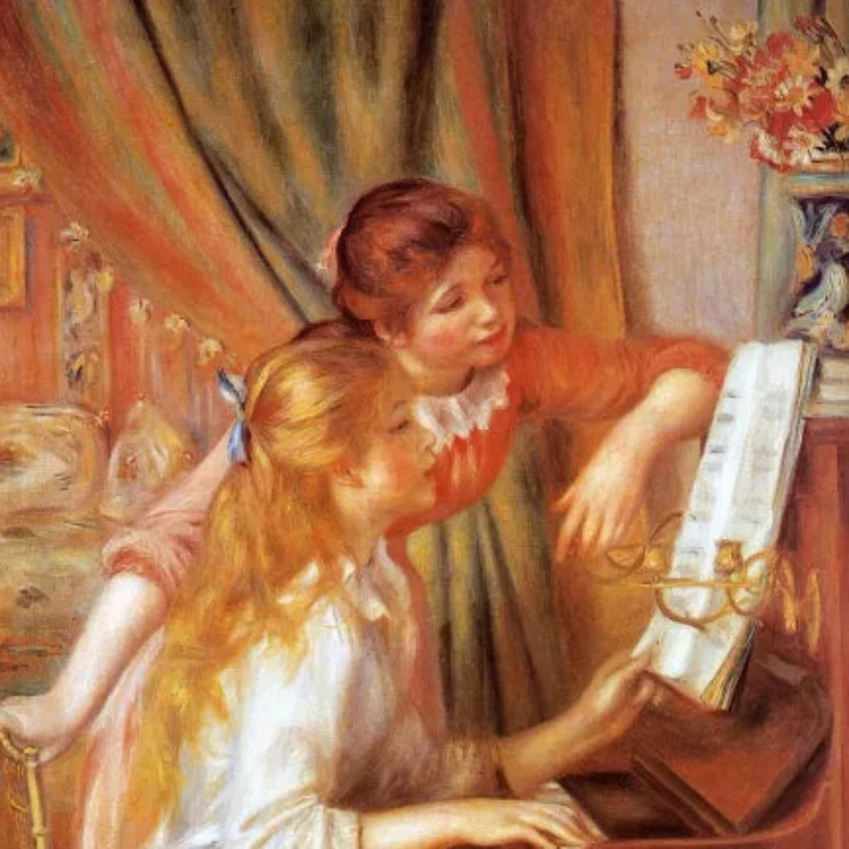 Girls at the Piano